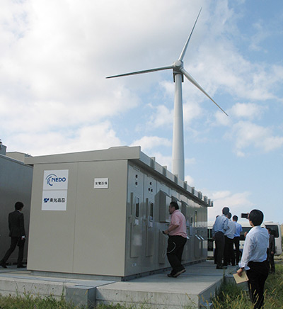 阿土山風力発電設備